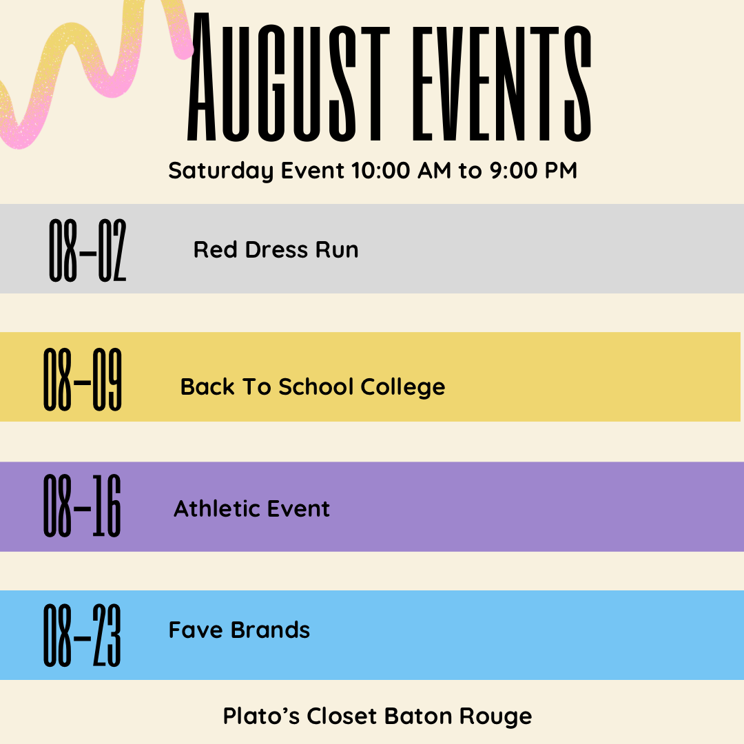 August Events